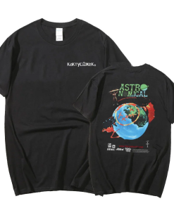 Astro Nomical Travis Scott Black T Shirt