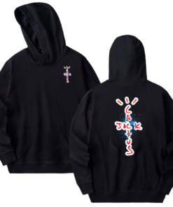 Cactus Jack Black Hoodie