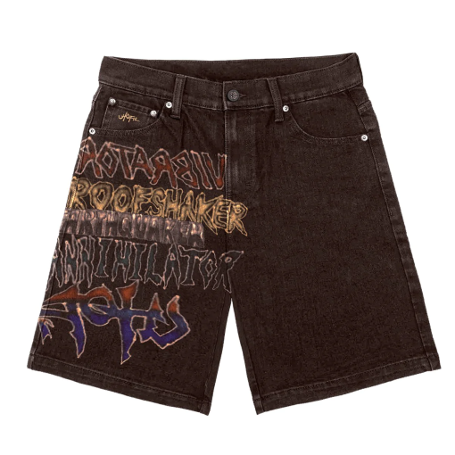 Cactus Jack Brown Jeans Shorts