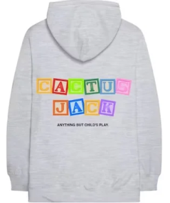 Cactus Jack Child’s Play Gray Hoodie