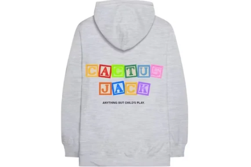 Cactus Jack Child’s Play Gray Hoodie