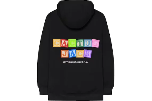 Cactus Jack Child’s Play Hoodie Black