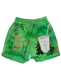 Cactus Jack Green McDonalds Shorts