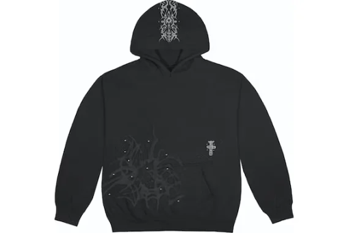 Cactus Jack Pullover Hoodie Black