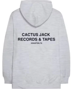 Cactus Jack Records Gray Hoodie