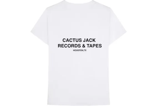 Cactus Jack Records T-shirt White