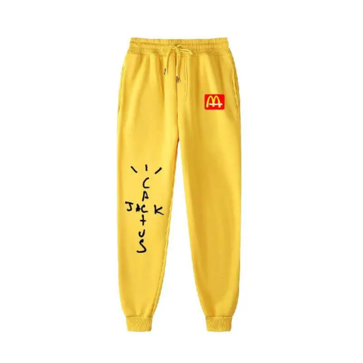 Travis-Scott-Cactus-Jack-Sweatpants-Yellow