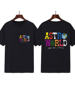 Travis Scott Astroworld T-shirt Black