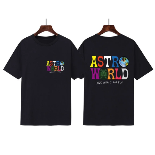 Travis Scott Astroworld T-shirt Black