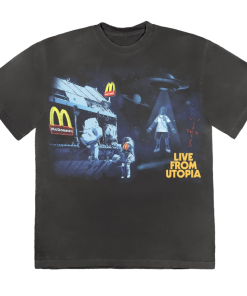 Travis Scott Mcdonalds Live From Utopia T-Shirt