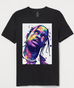 Travis Scott Poster T Shirt Tour