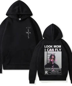 Black Cactus Jack Look Mom Hoodie