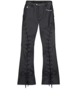 Black Cactus Jack Women's Leather Pants