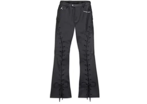 Black Cactus Jack Women's Leather Pants