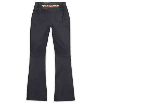 Black Cactus Jack Women's Leather Pants