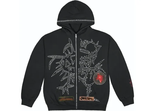 Cactus Jack Blackout Hoodie