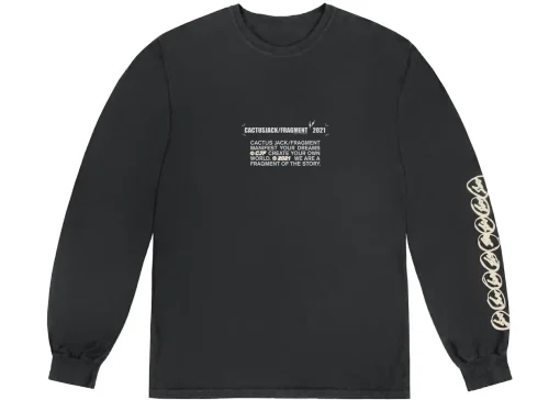 Cactus Jack For Fragment Logo T-shirt