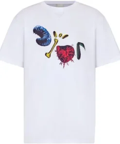 Cactus Jack White Oversized T-shirt