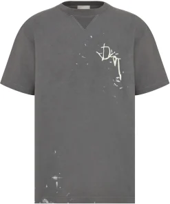 Dior x Cactus Jack Gray T-shirt