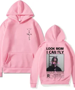 Pink Cactus Jack Look Mom Hoodie