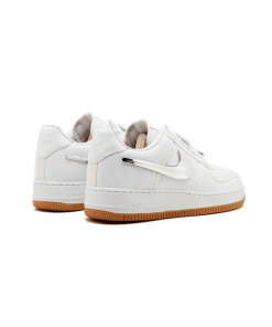 Travis Scott Air Force 1 Low White Sneakers