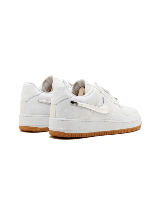 Travis Scott Air Force 1 Low White Sneakers