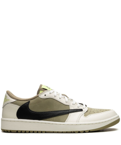 Travis Scott Air Jordan 1 Low Golf Sneakers