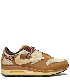 Travis Scott Air Max 1 Wheat Sneakers