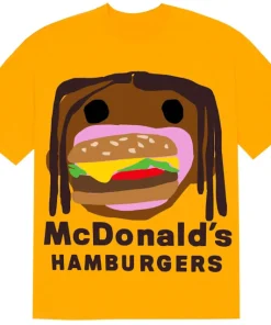 Travis Scott Burger Mouth T-shirt