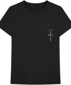 Travis Scott Cactus Jack Black T-shirt