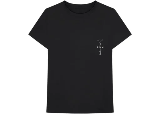 Travis Scott Cactus Jack Black T-shirt