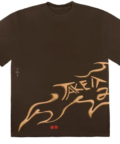 Travis Scott Cactus Jack Brown T-shirt