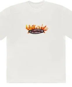 Travis Scott Cactus Jack Flame T-shirt