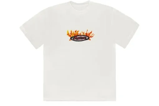 Travis Scott Cactus Jack Flame T-shirt