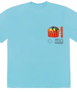 Travis Scott x Cactus Jack Light Blue T-shirt