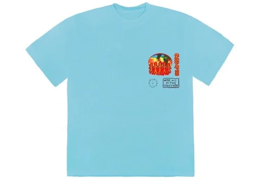 Travis Scott x Cactus Jack Light Blue T-shirt