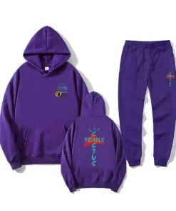 Cactus Jack Mcdonalds Purple Tracksuit