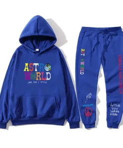 Travis Scott Astroworld Blue Tracksuit