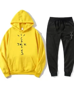 Cactus Jack Yellow/Black Tracksuit