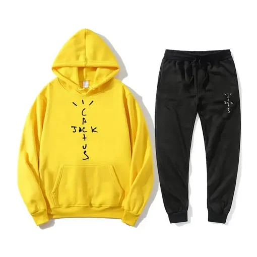 Cactus Jack Yellow/Black Tracksuit